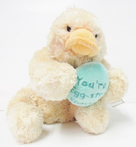 825309 Dipper Pale Yellow Duck<br>Boyds Egg-stra Special Easter Duck<br>(Click on picture for Full details)